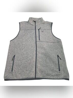 Vortex Men's Anchor Point Fleece Monument Vest Size XL Gray